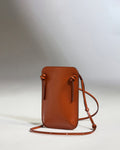 Crossbody Bag in Tan Leather - Heritage Collection