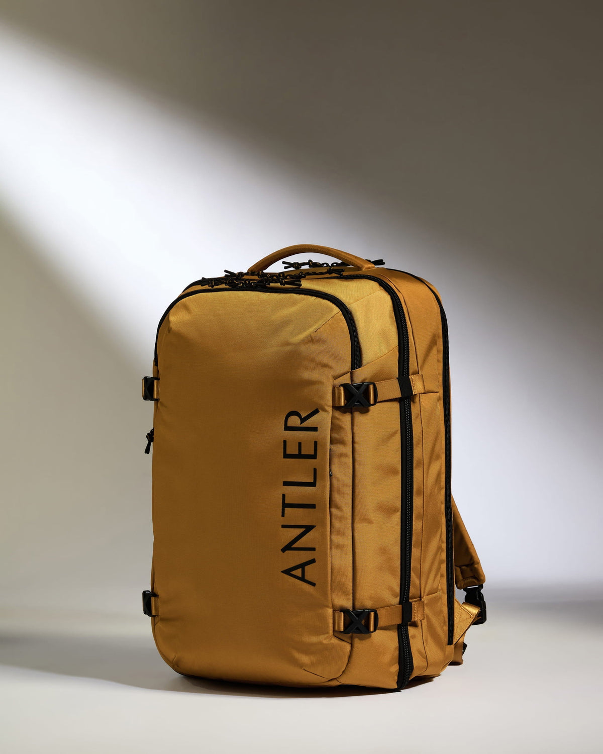 Discovery 60L Hybrid Duffle Backpack in Mustard Yellow