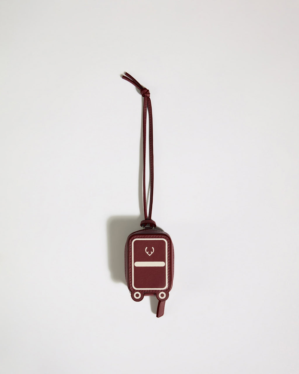 Heritage Leather AirPods Case in Cedar Red