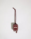 Heritage Leather AirPods Case in Cedar Red