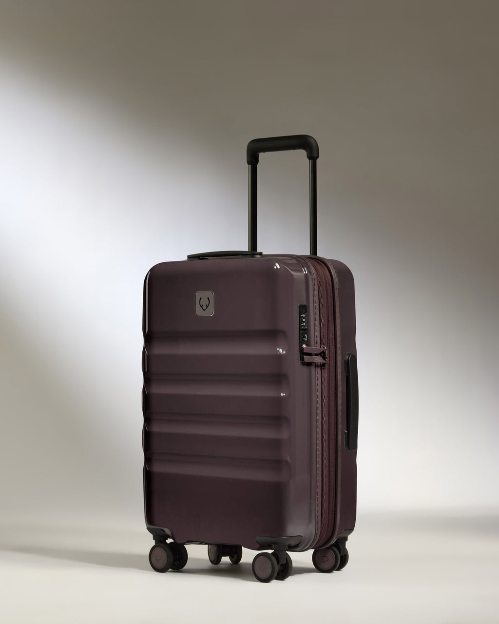 Expandable Cabin Suitcase in Hedgerow Gloss - Icon Stripe