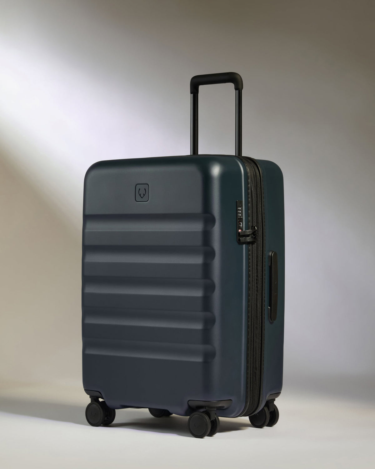 Large Cabin Suitcase Set in Indigo Blue - Icon Stripe