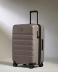 Medium Suitcase in Pebble Grey - Icon Stripe
