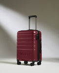 Cabin Suitcase in Rich Red - Logo
