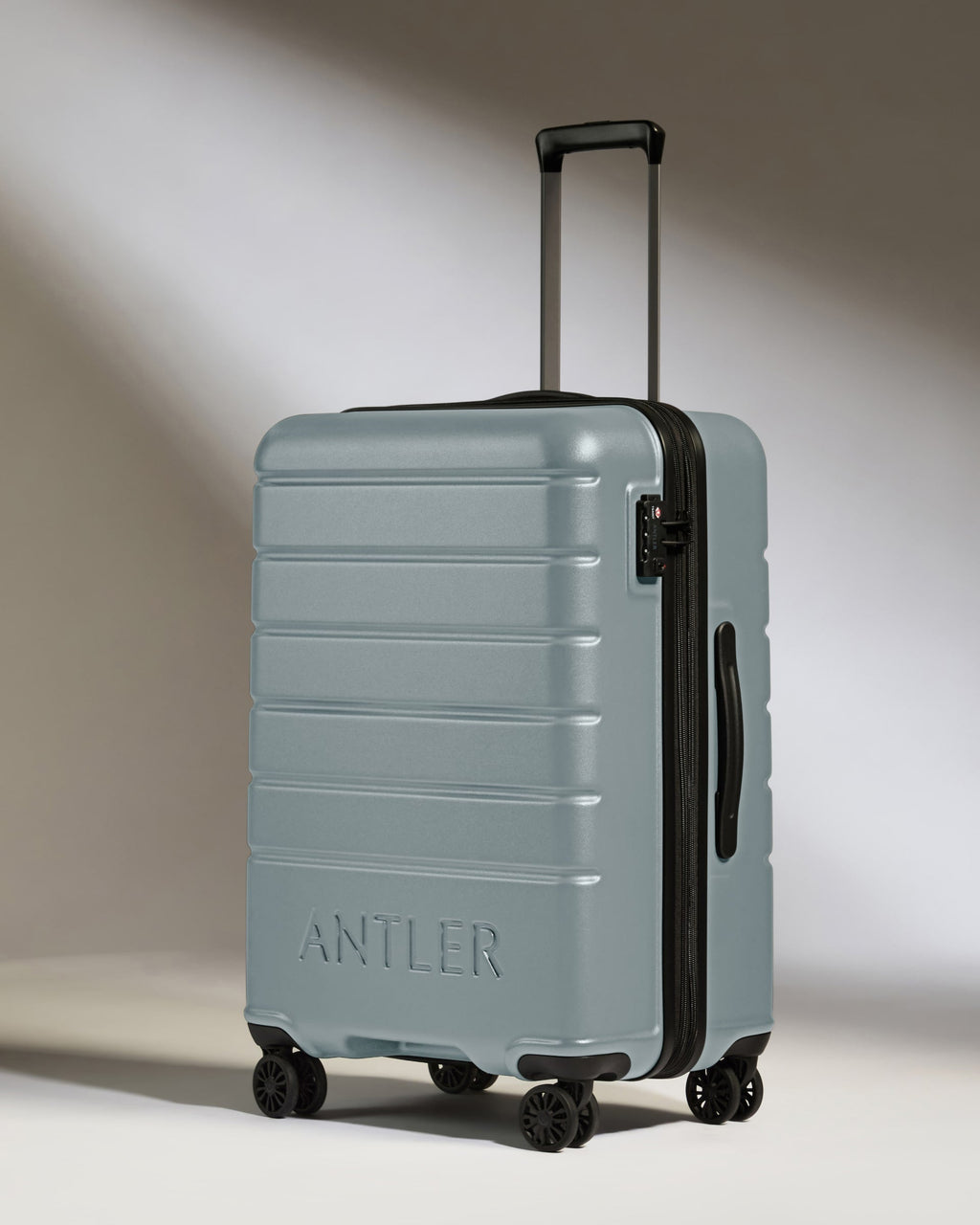 Suitcase Set in Cool Grey - Logo