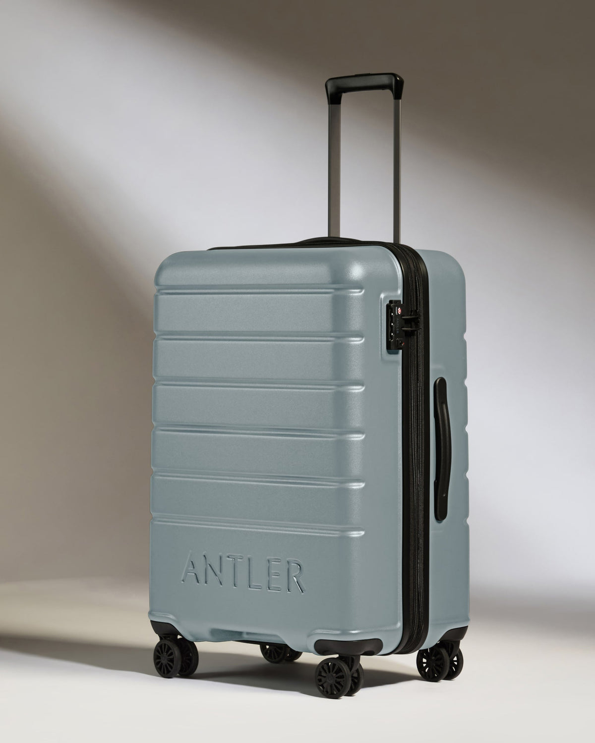 Suitcase Set in Cool Grey - Logo