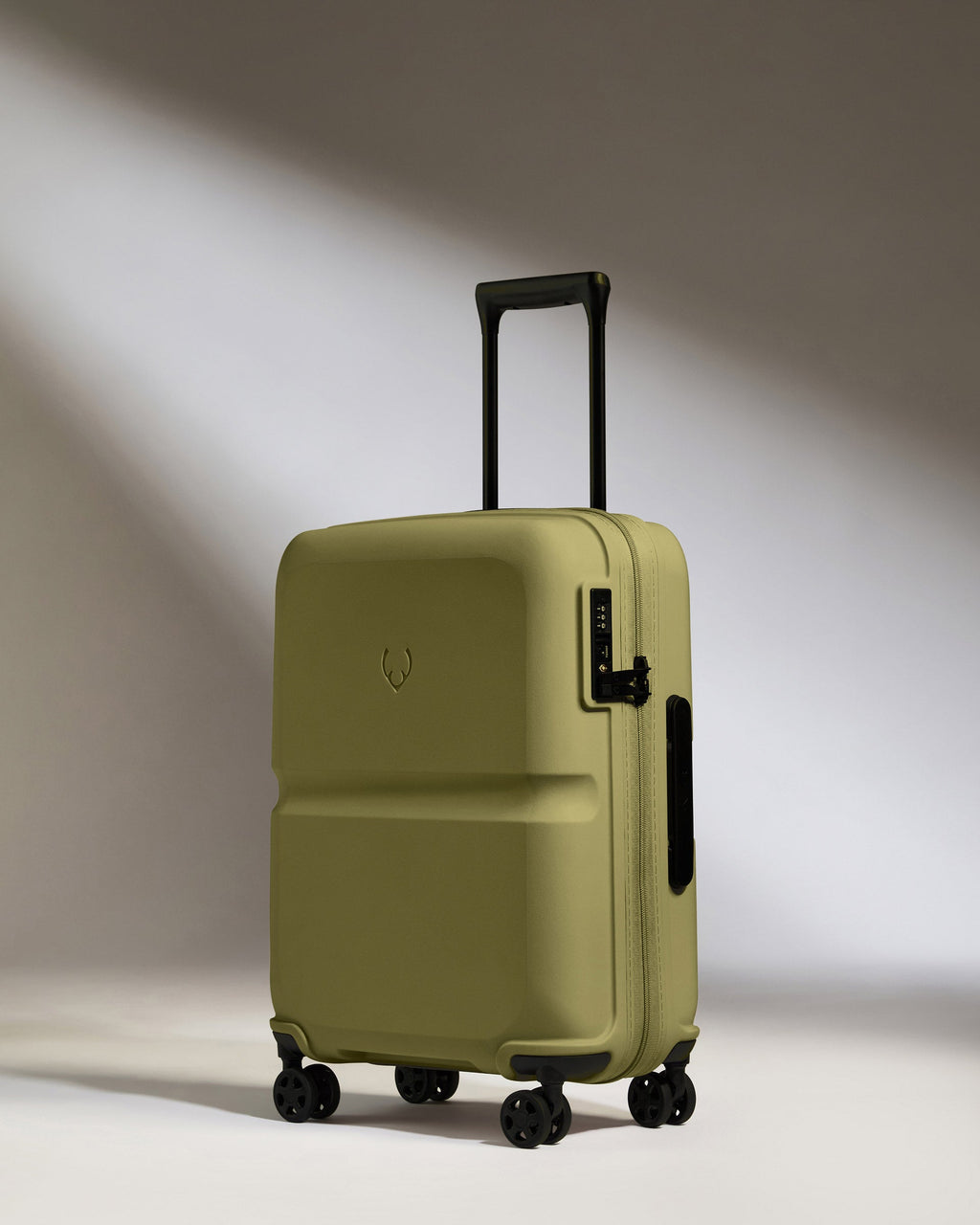 Cabin Suitcase in Reed Green - Single Stripe