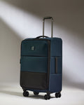 Lightest Medium Suitcase in Indigo Blue - Soft Stripe 2.0
