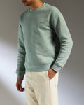 Travel Essential Sweatshirt in Mist Blue