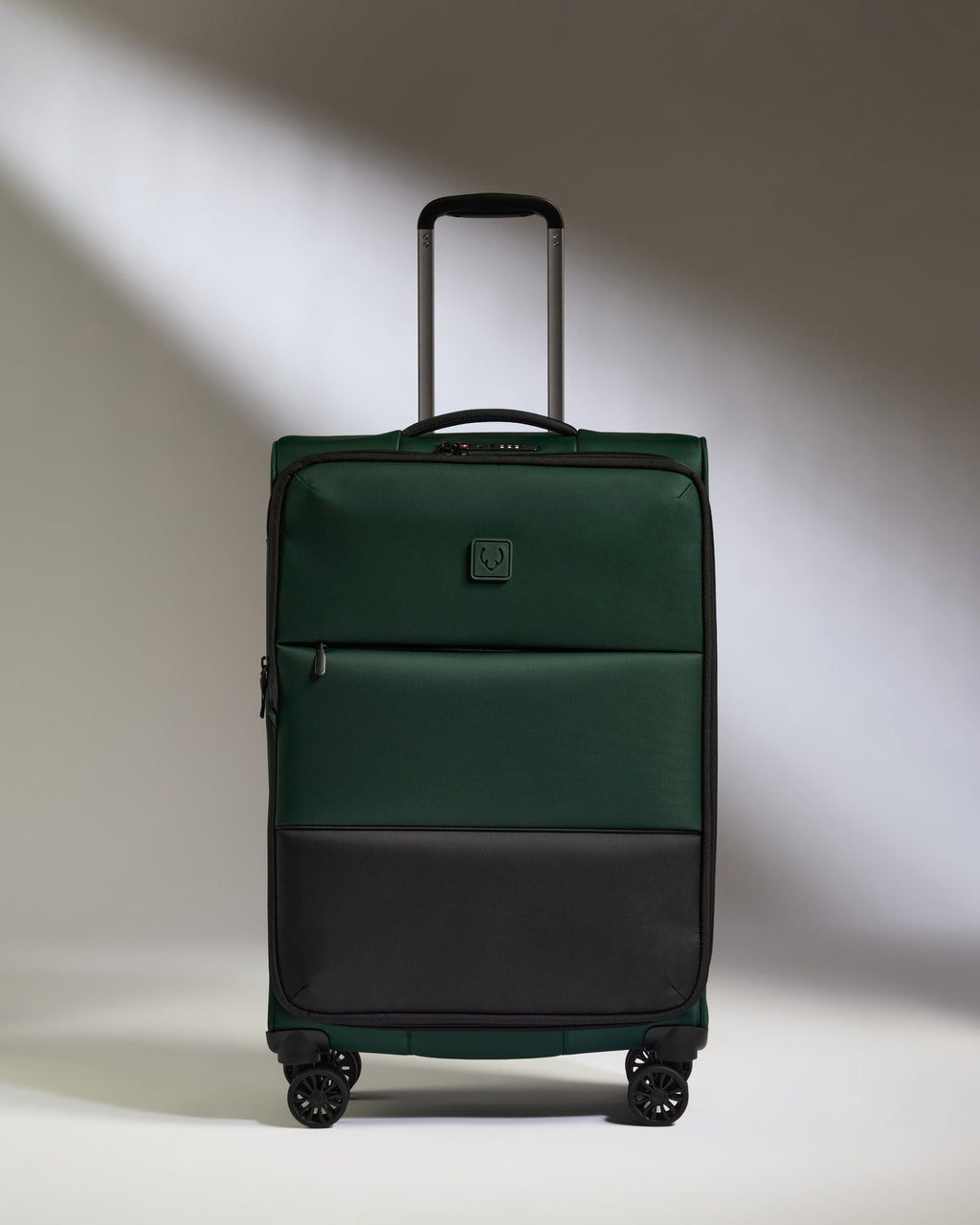 Lightest Medium Suitcase in Antler Green - Soft Stripe 2.0
