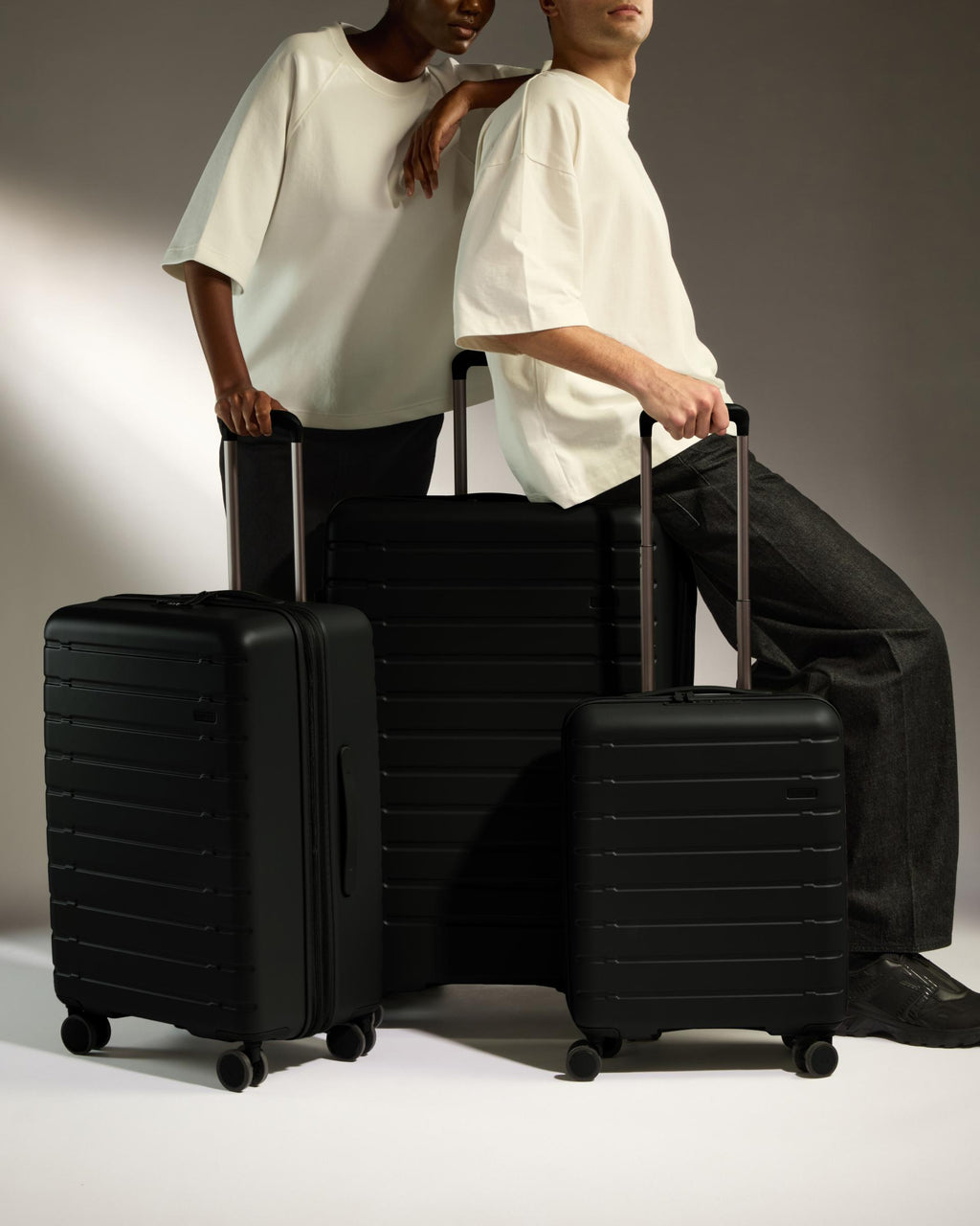 Suitcase Set in Midnight Black - Stamford 2.0