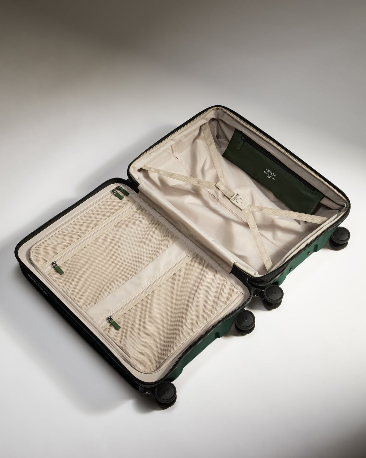 Suitcase Set in Antler Green - Icon Stripe