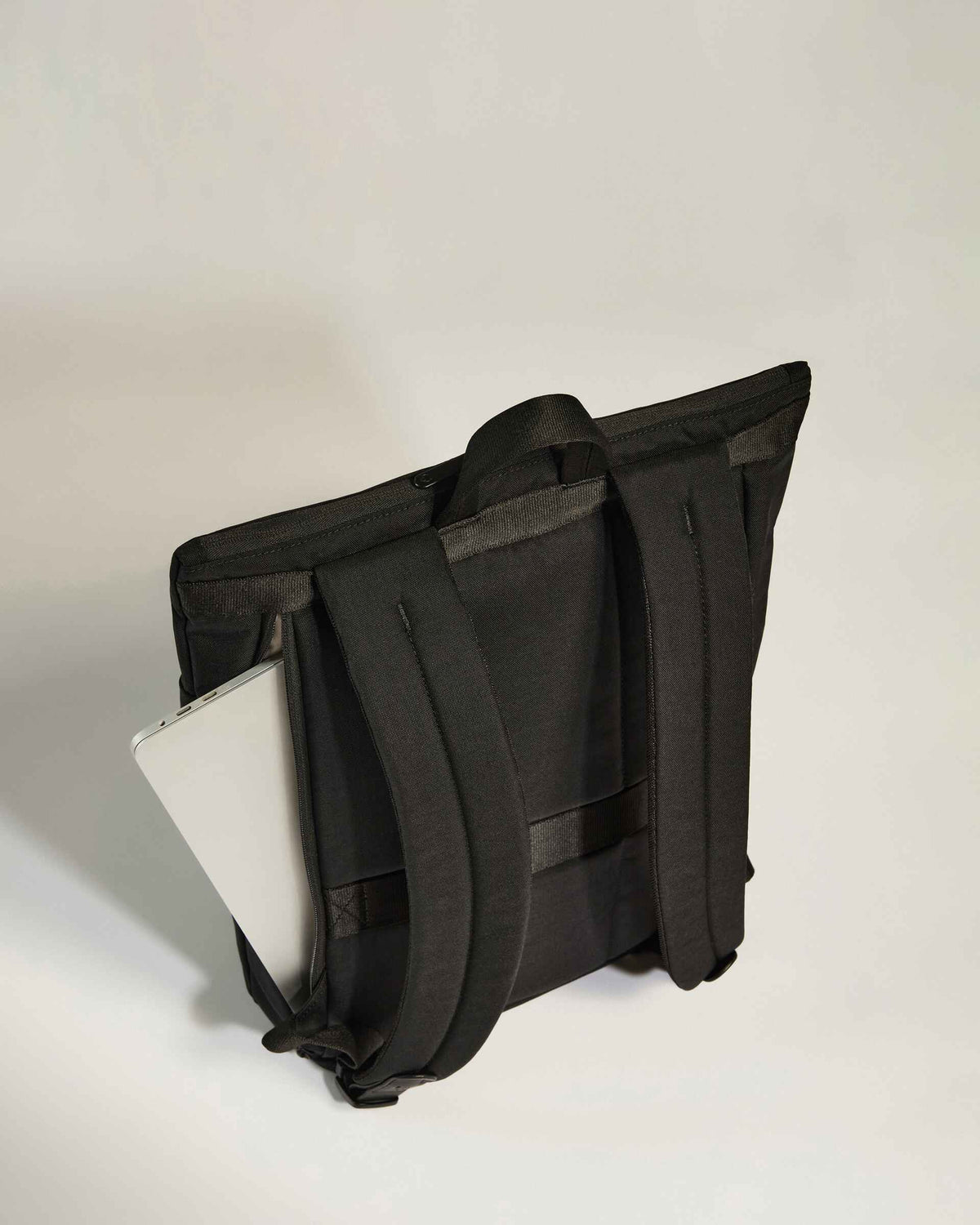 Urban Core Zip Top Backpack in Black