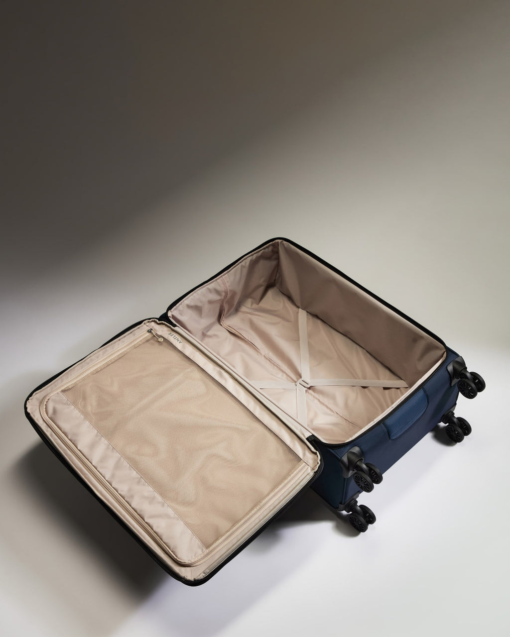 Lightest Suitcase Set in Indigo Blue - Soft Stripe 2.0