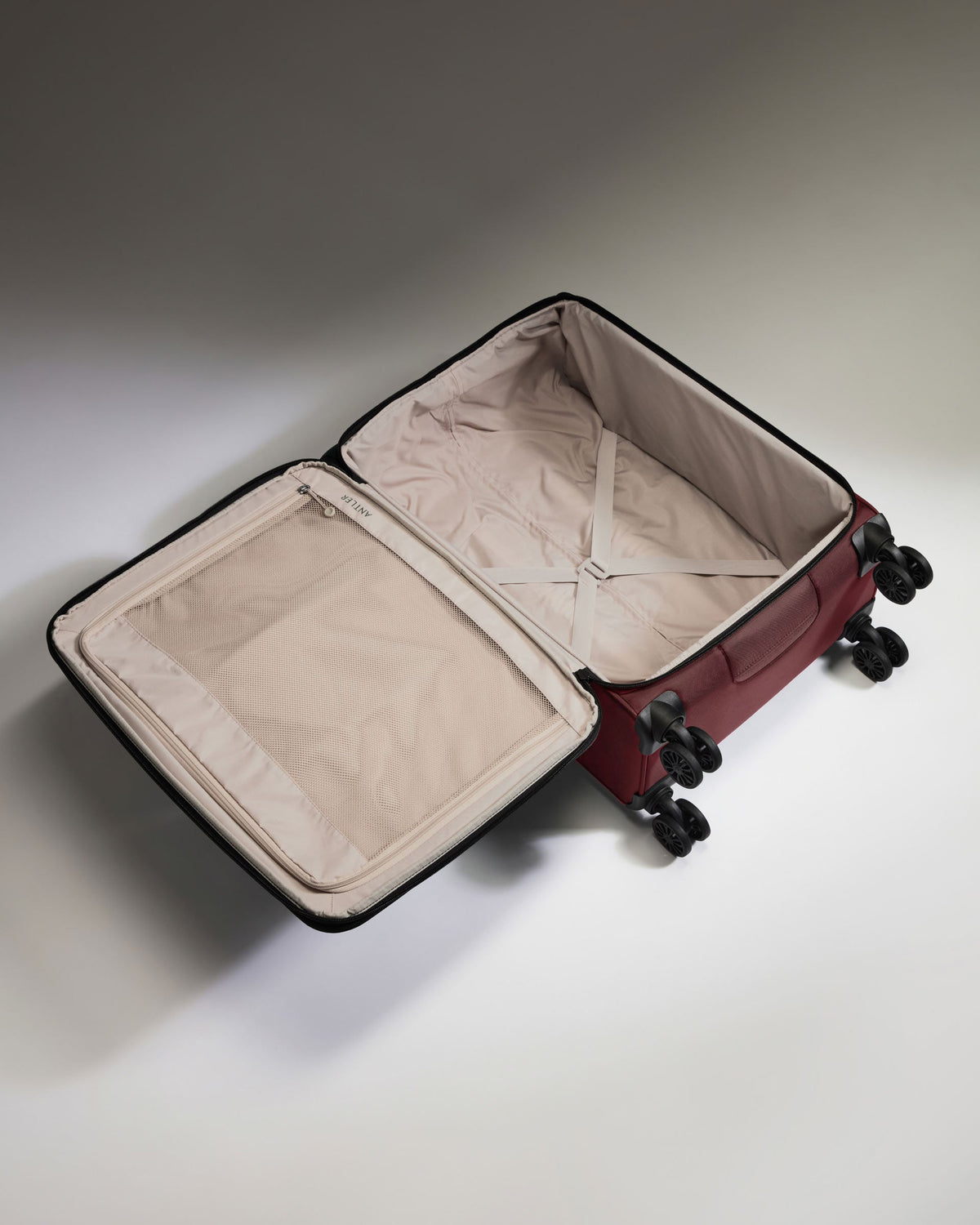 Lightest Medium Suitcase in Cedar - Soft Stripe 2.0