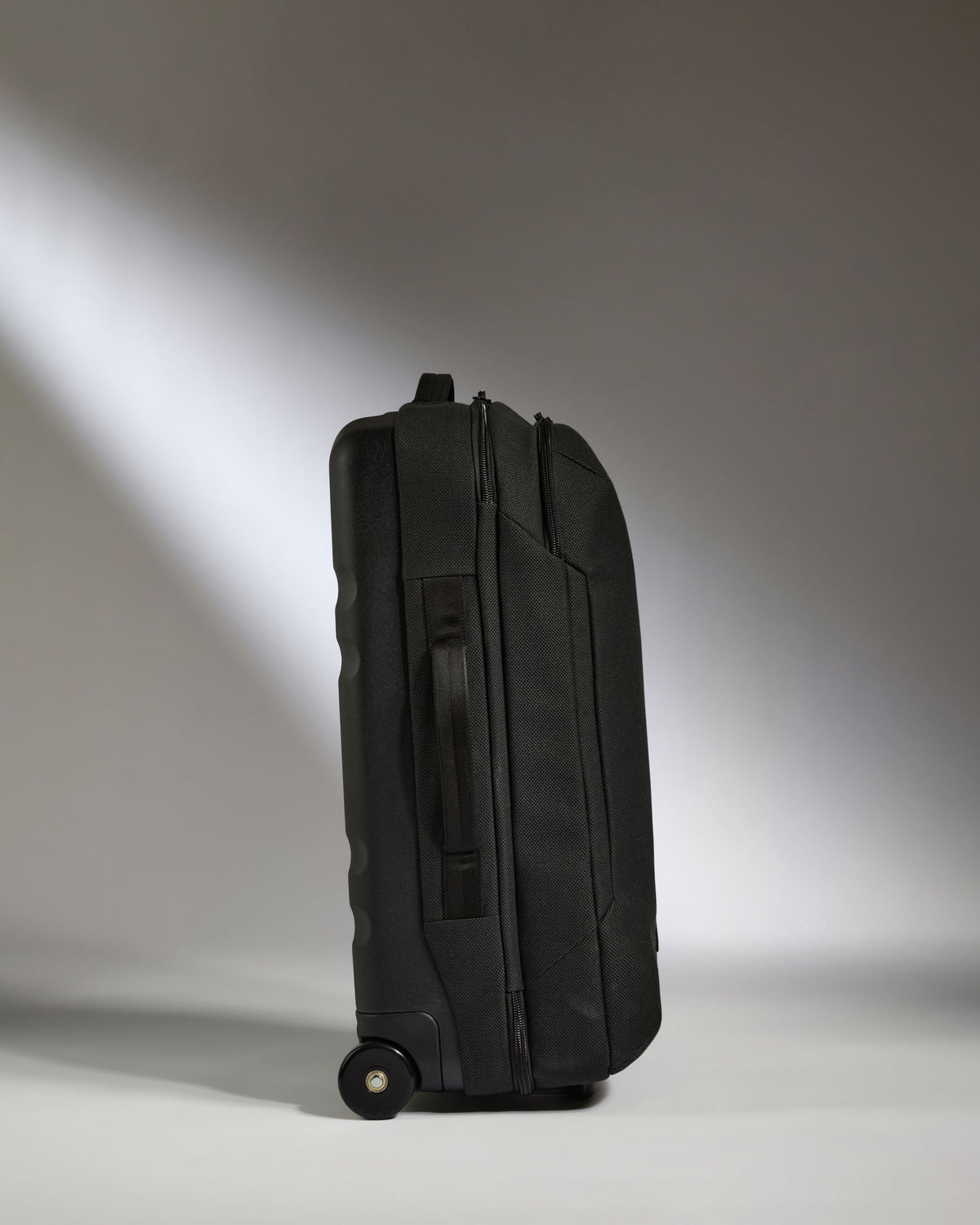 Antler Weave Wheeled Duffel in Black