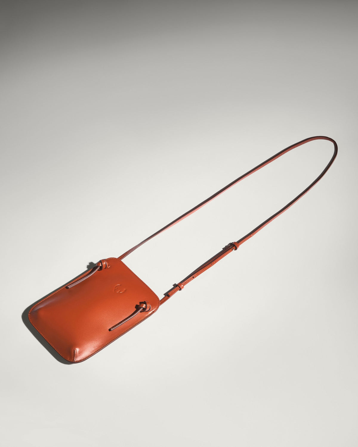Crossbody Bag in Tan Leather - Heritage Collection