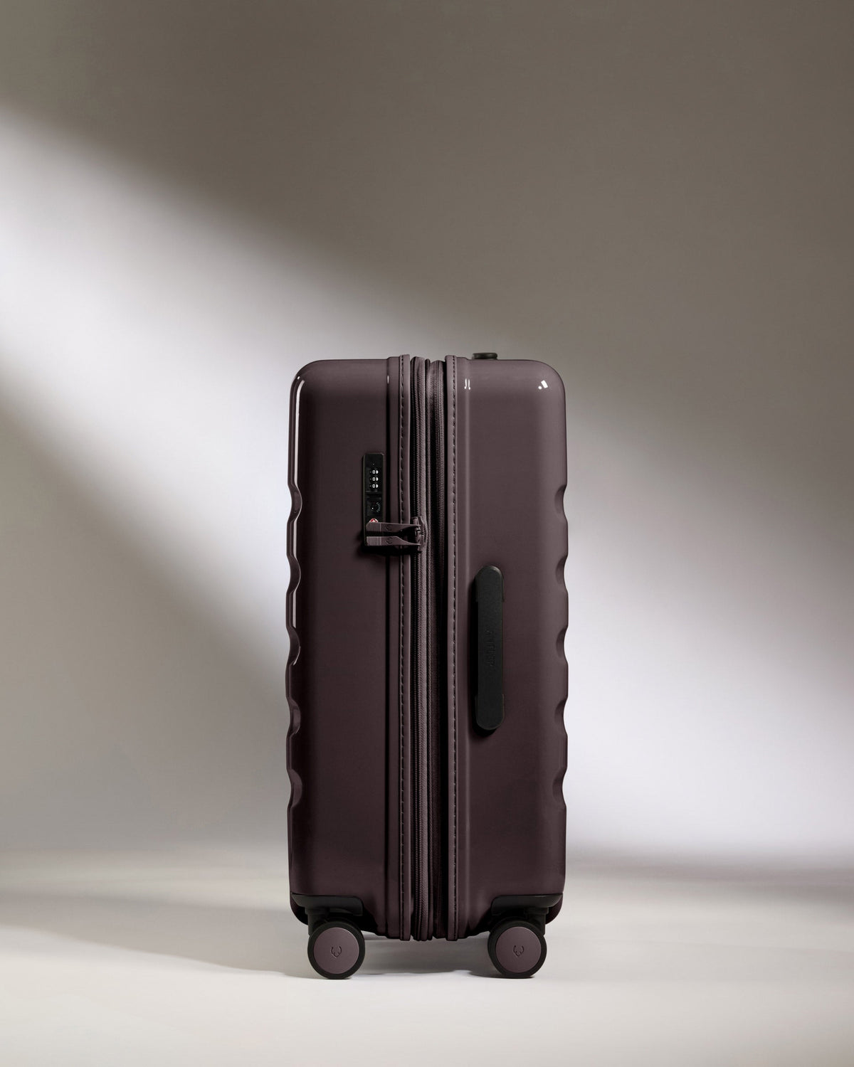 Medium Suitcase in Hedgerow Gloss - Icon Stripe