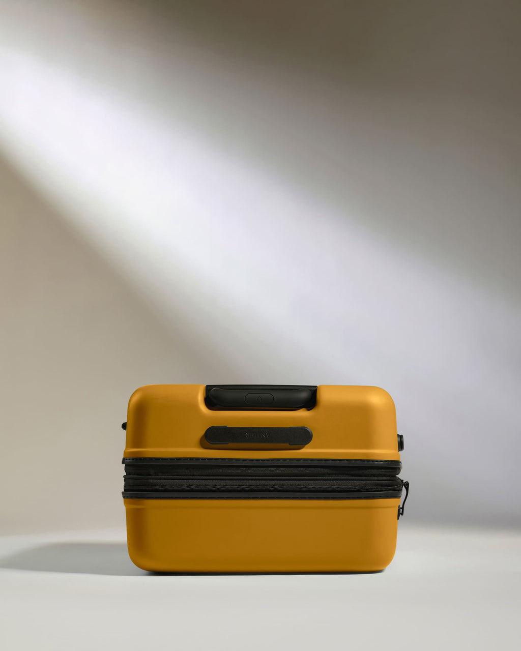 Medium Suitcase in Mustard Yellow - Icon Stripe