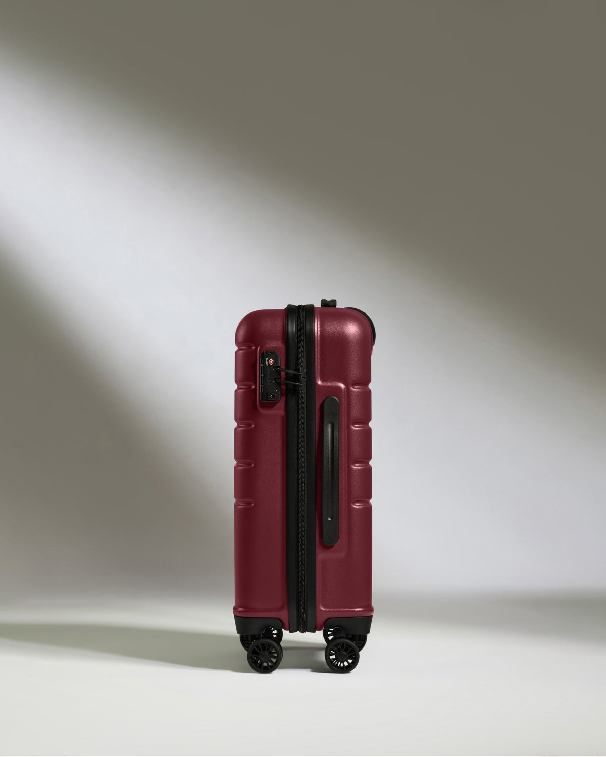Cabin Suitcase in Rich Red - Logo