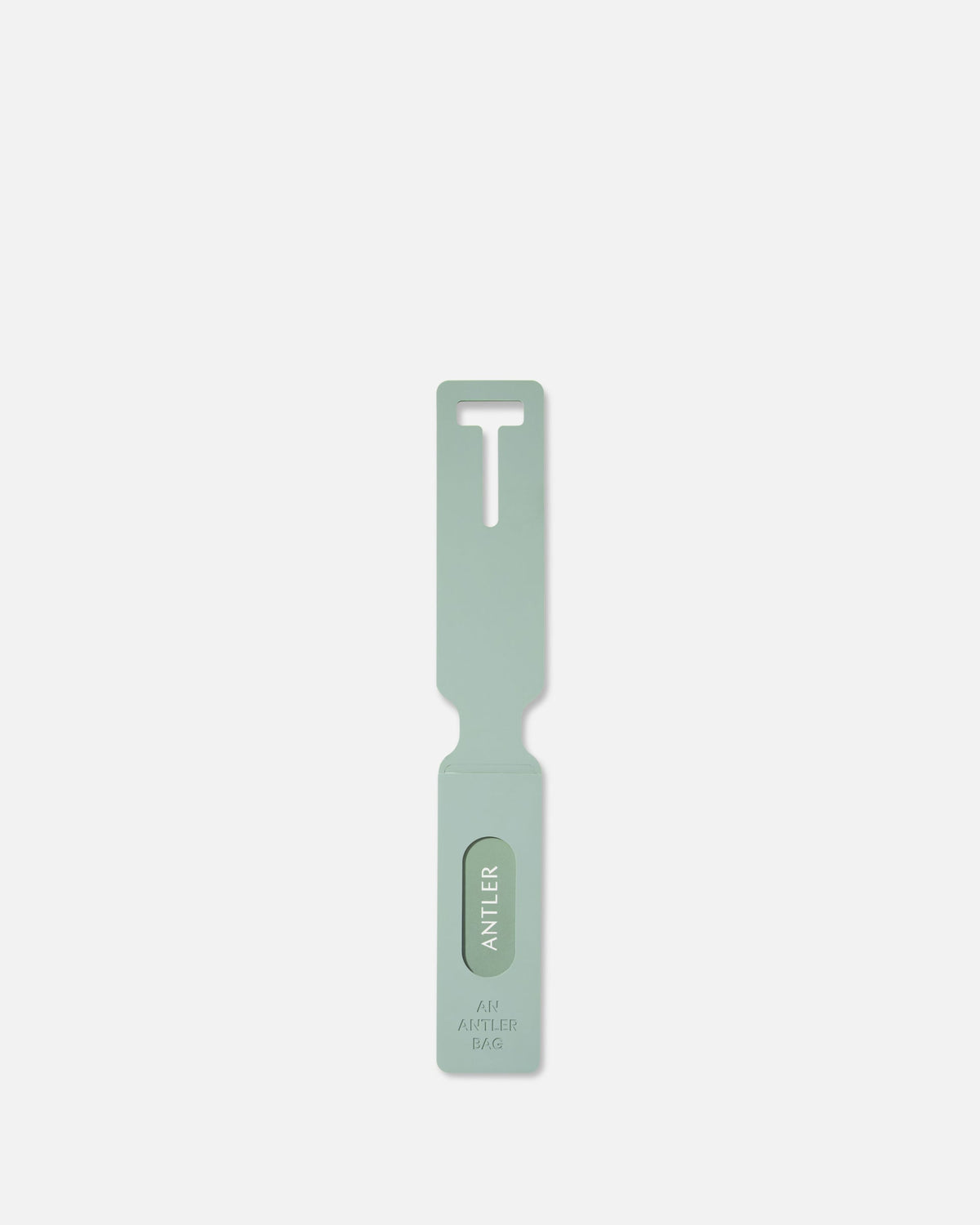 Luggage Tag in Mist Blue