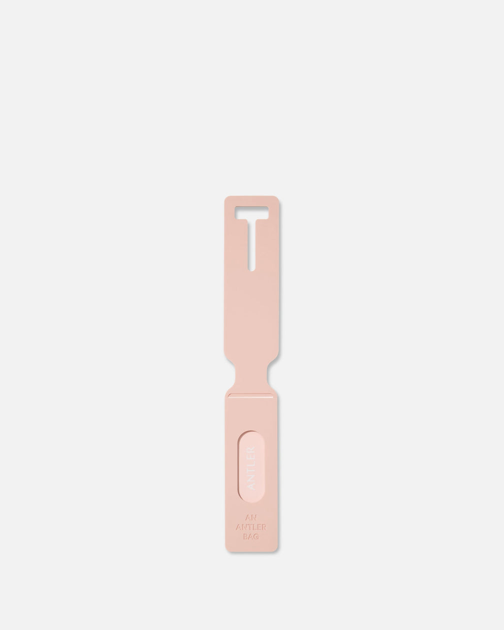 Luggage Tag in Moorland Pink