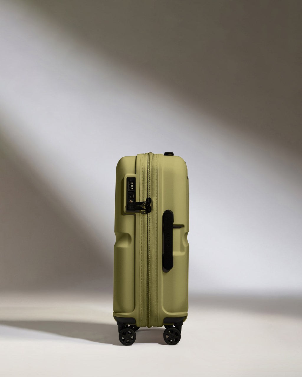 Cabin Suitcase in Reed Green - Single Stripe
