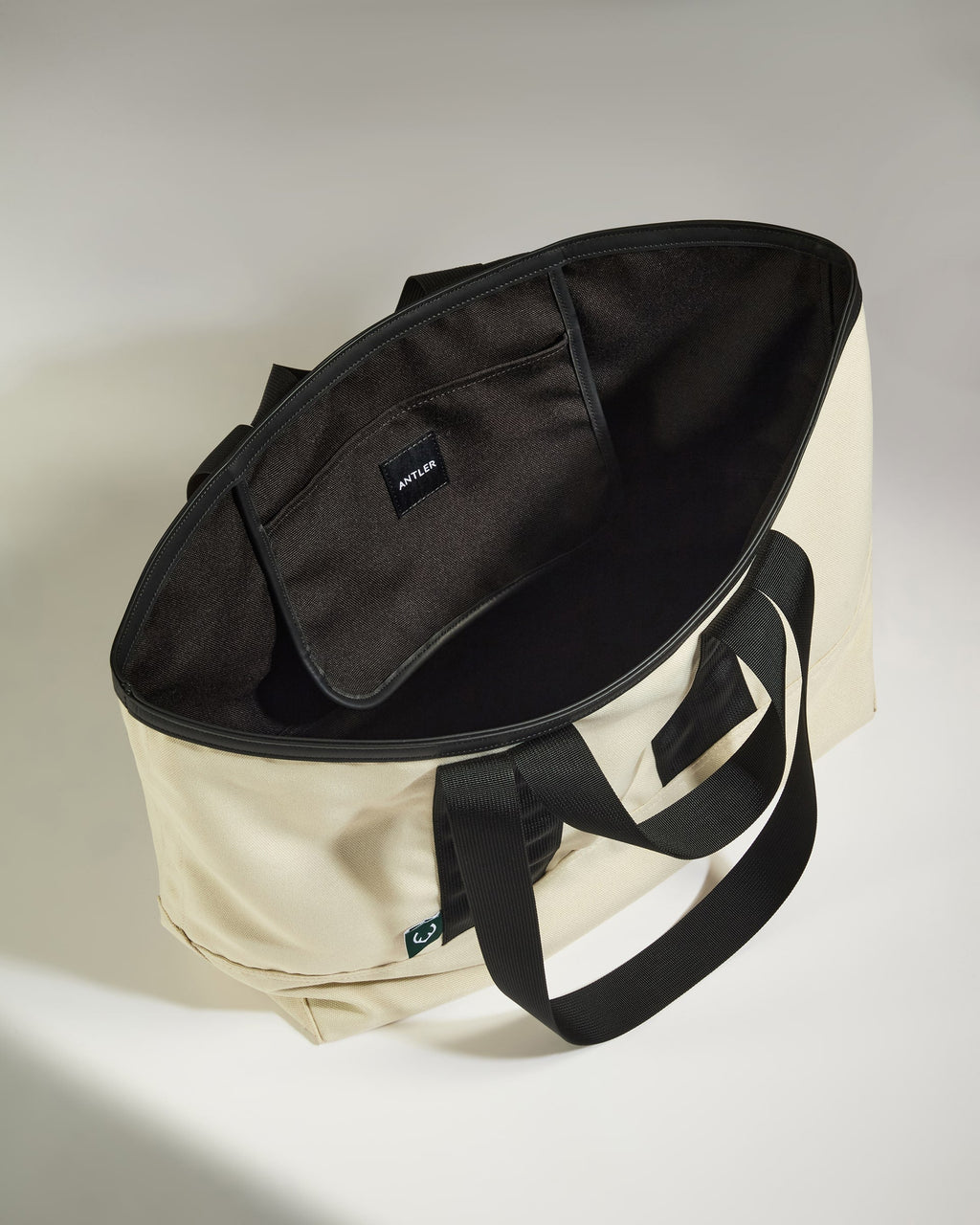 Reversible Tote Bag in Cream/Black - Summer Capsule