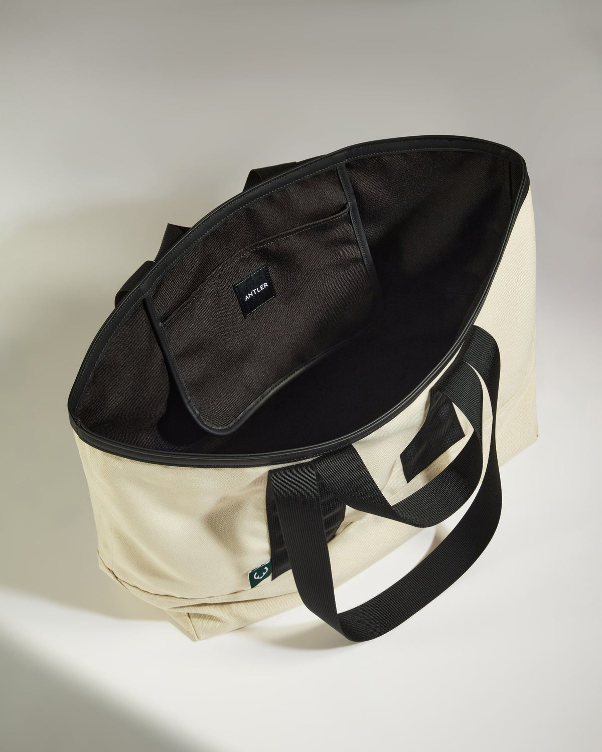 Reversible Tote Bag in Cream/Black - Summer Capsule