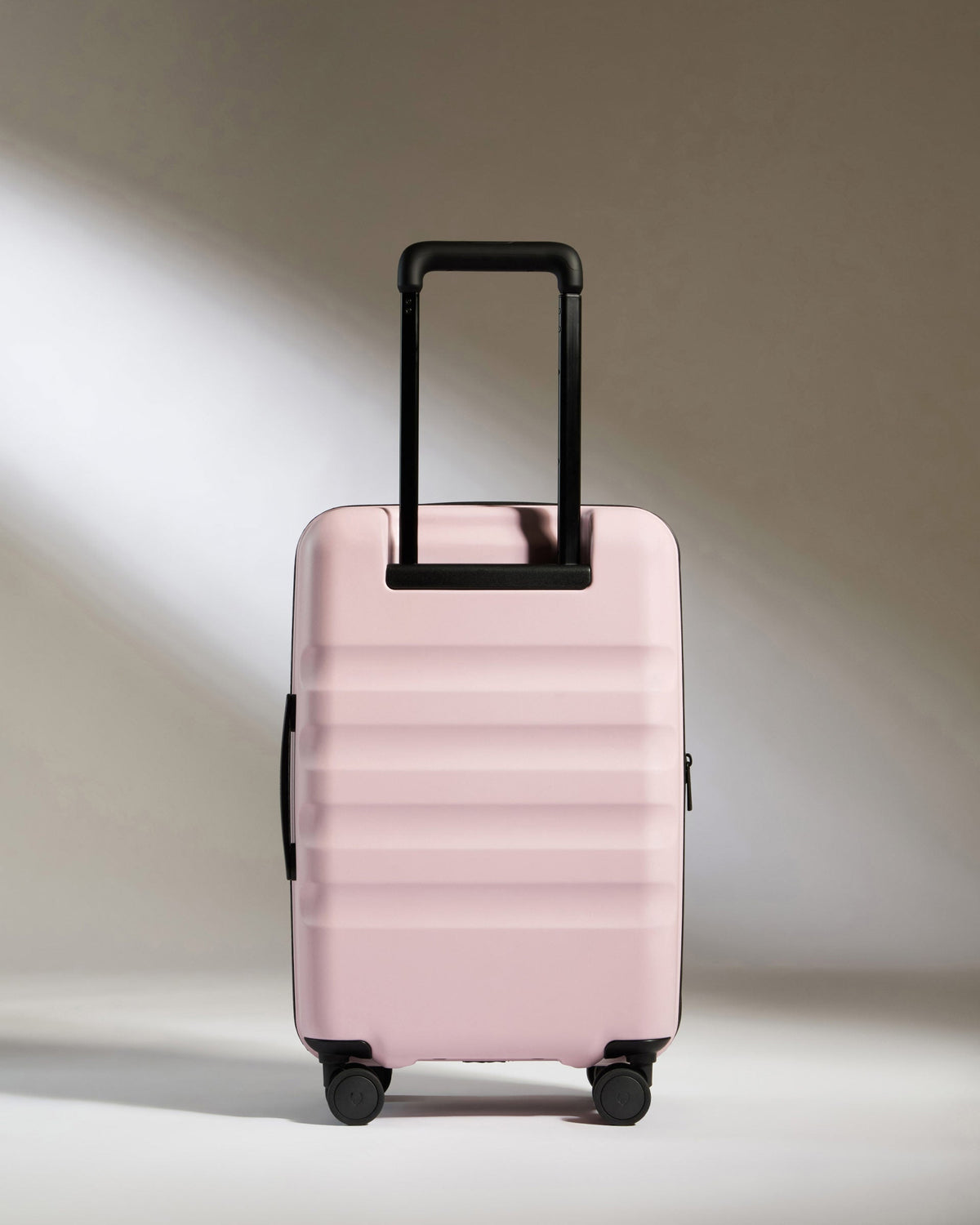 Expandable Cabin Suitcase in Moorland Pink - Icon Stripe