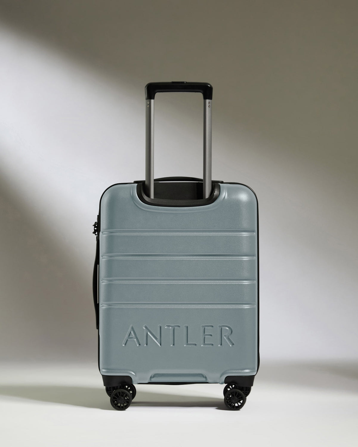Cabin Suitcase in Cool Grey - Logo