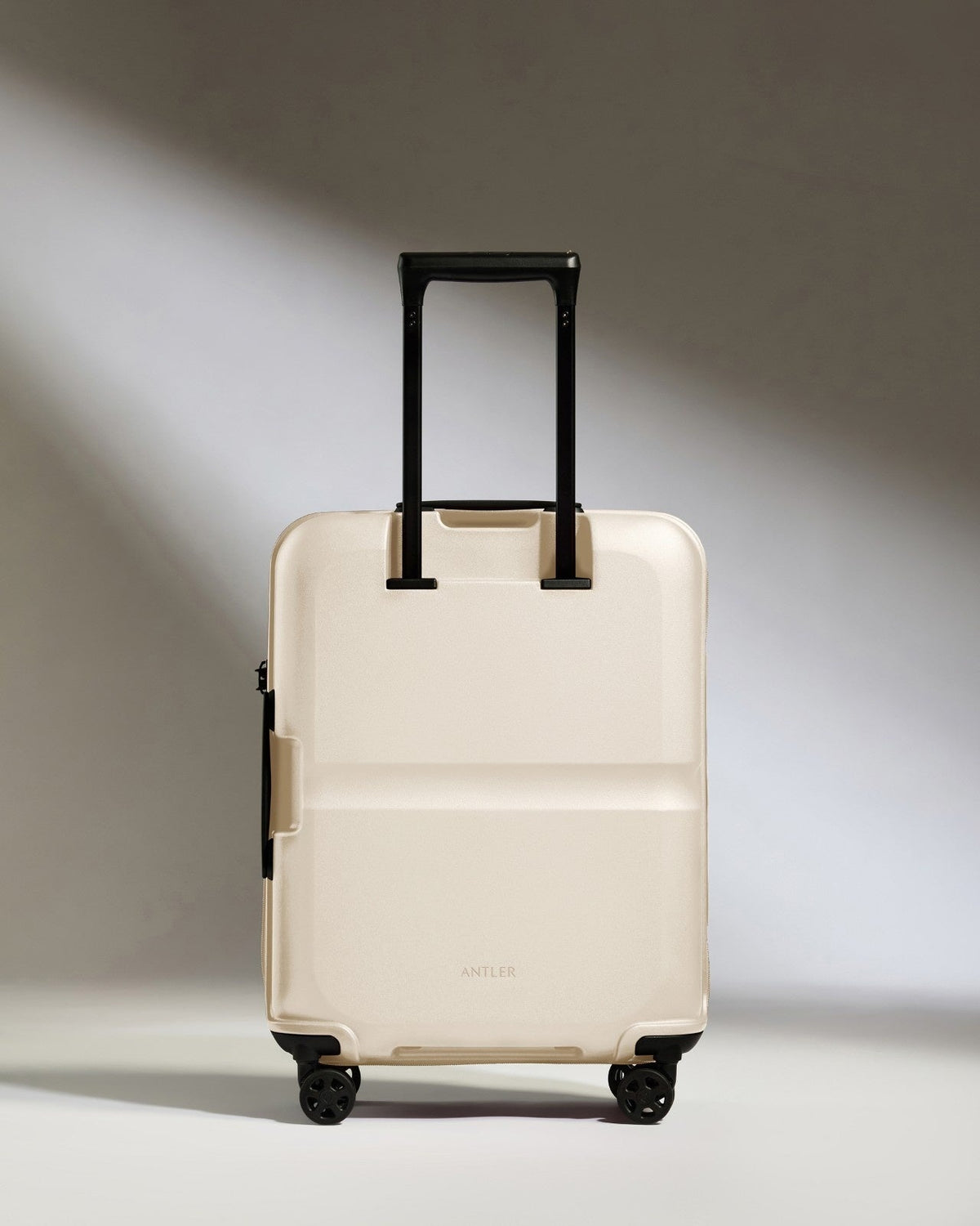 Cabin Suitcase in Warm Taupe - Single Stripe