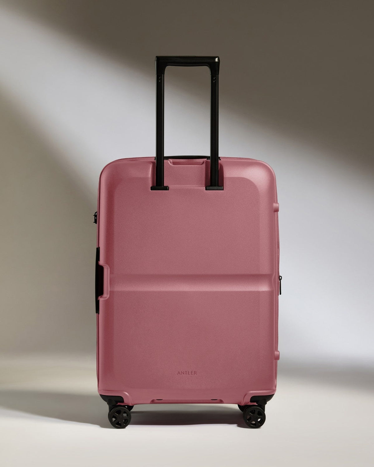 Medium Suitcase in Clay Pink - Single Stripe