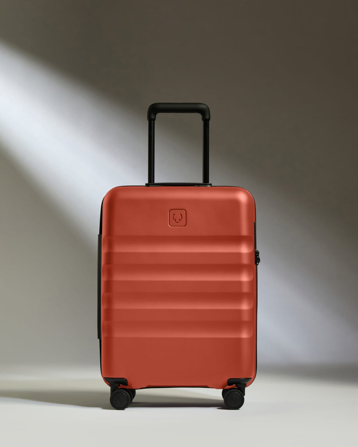 Cabin Suitcase in Buckthorn Red - Icon Stripe