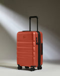 Expandable Cabin Suitcase in Buckthorn Red - Icon Stripe