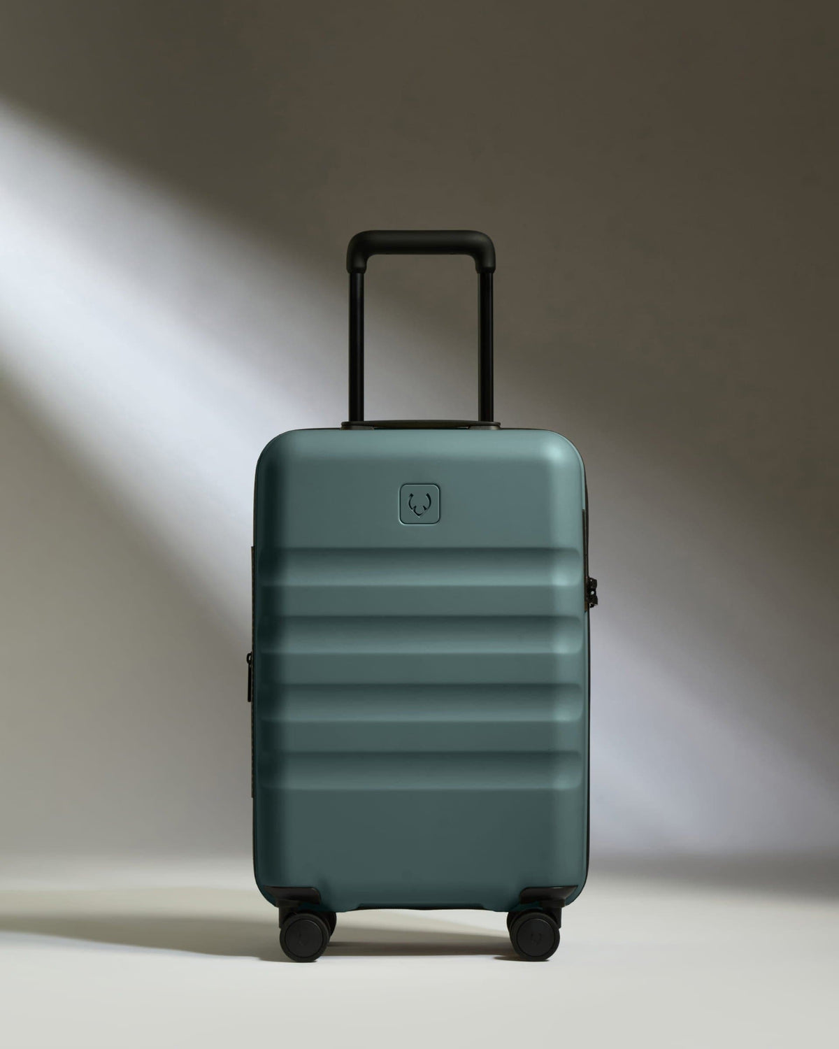 Expandable Cabin Suitcase in Glade Blue - Icon Stripe