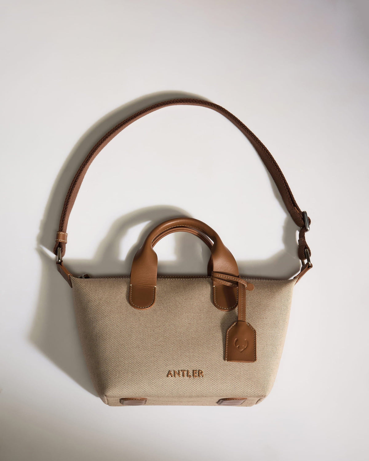 Heritage Mini Crossbody in Natural