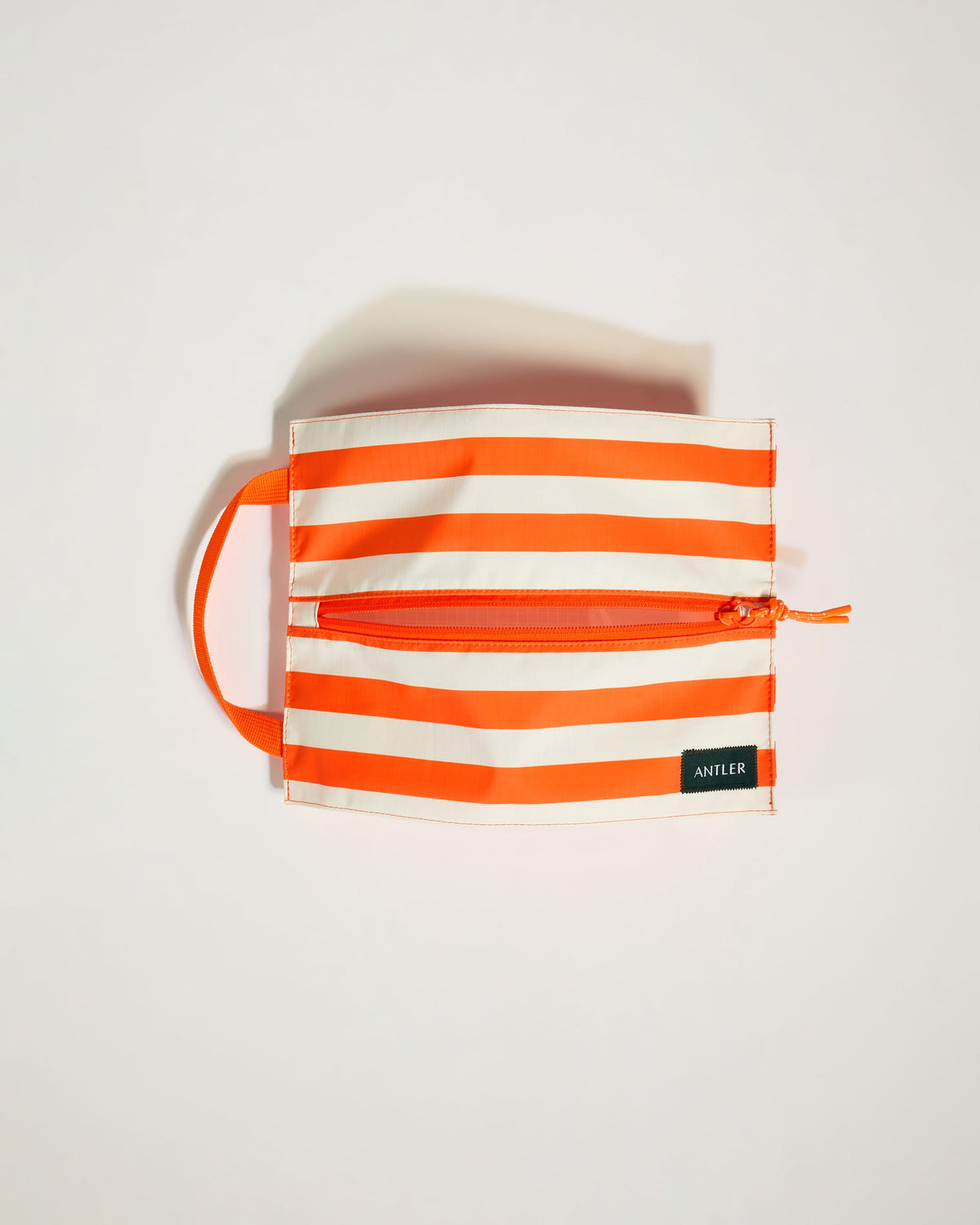 Stripe Poolside Pouch in Coral - Summer Capsule