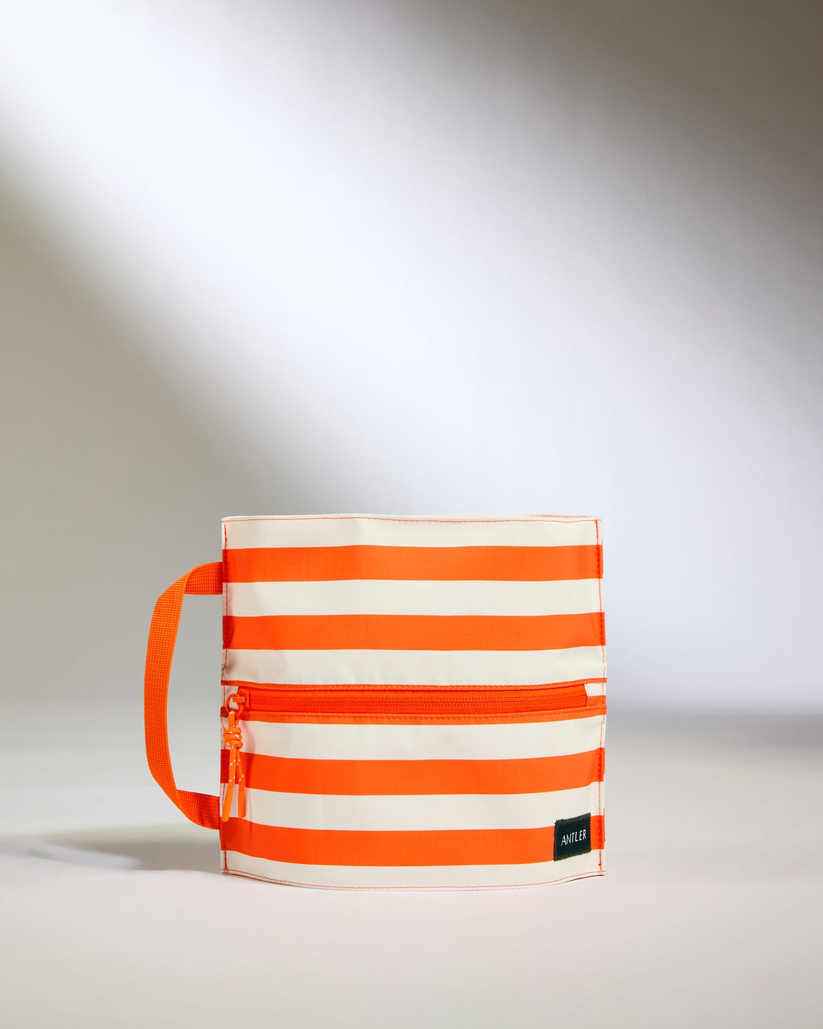 Stripe Poolside Pouch in Coral - Summer Capsule