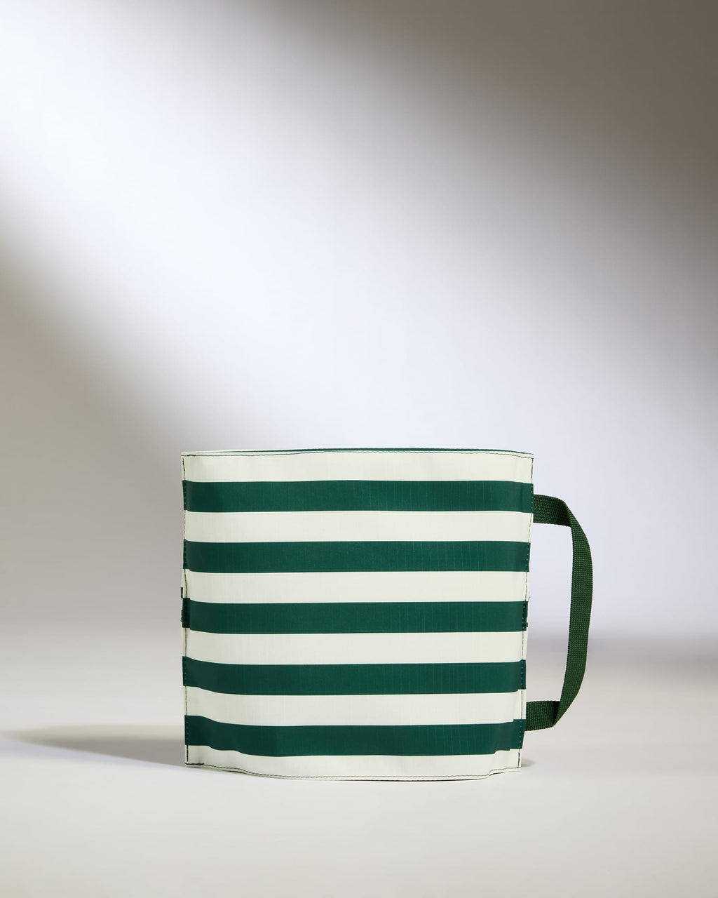 Stripe Poolside Pouch in Green- Summer Capsule