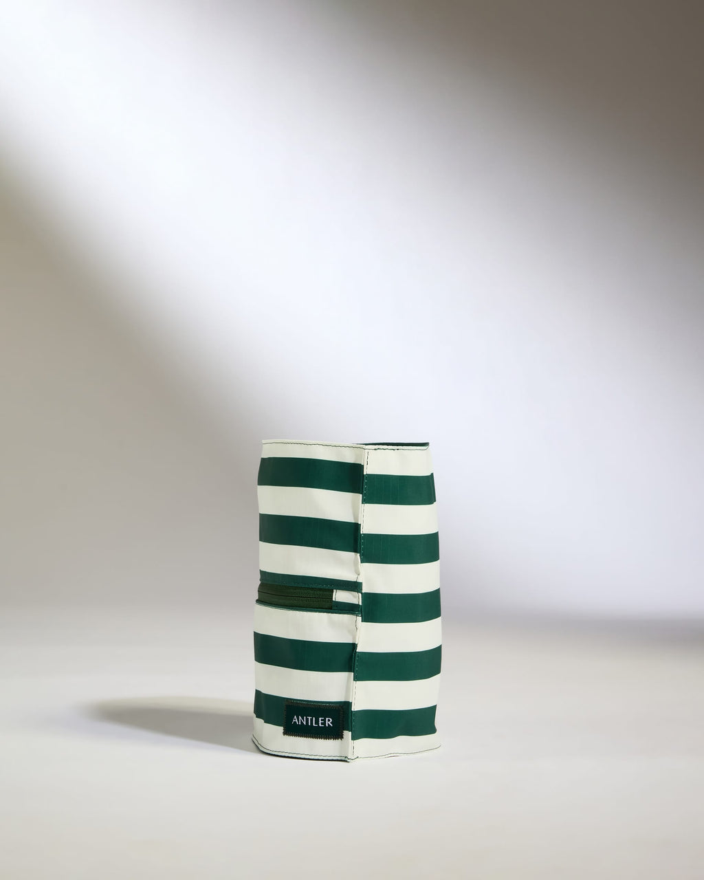 Stripe Poolside Pouch in Green- Summer Capsule