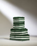 Stripe Packing Cubes in Green - Set of 4 - Summer Capsule