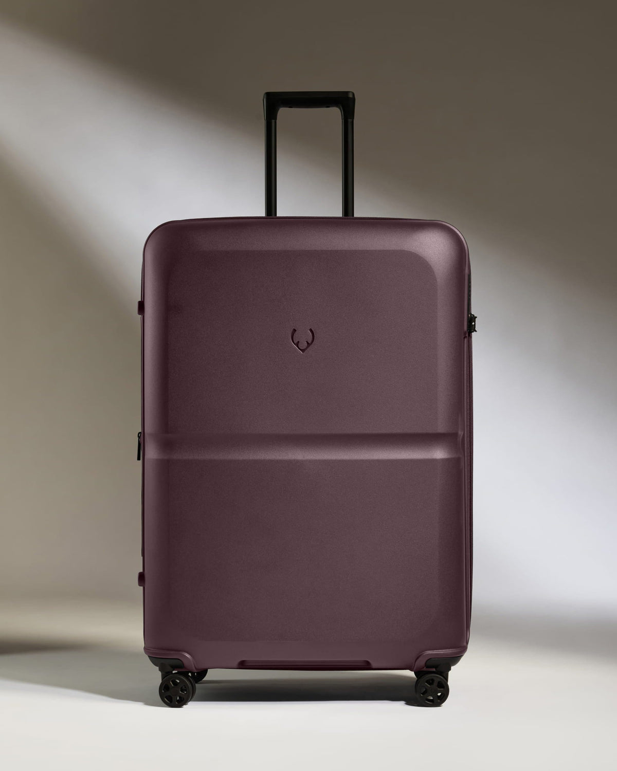 Large Suitcase in Lagoon Purple - Single Stripe