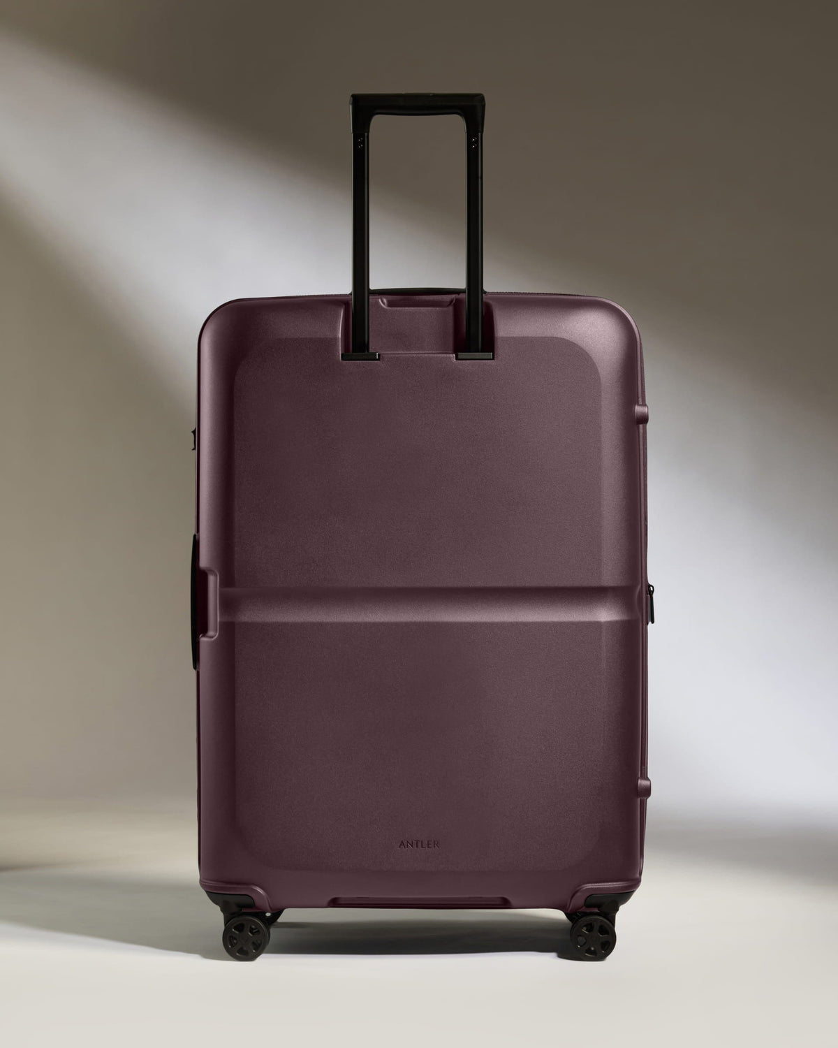 Large Suitcase in Lagoon Purple - Single Stripe