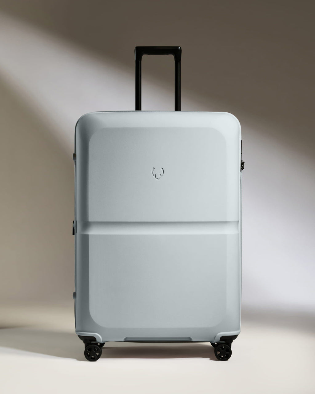 Large Suitcase in Salt Blue - Single Stripe