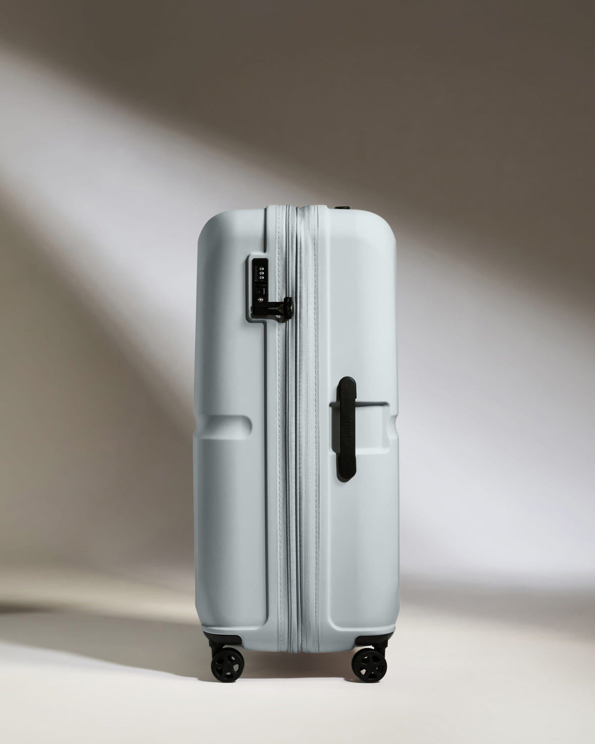 Large Suitcase in Salt Blue - Single Stripe