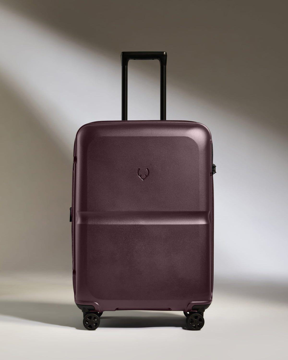 Medium Suitcase in Lagoon Purple - Single Stripe