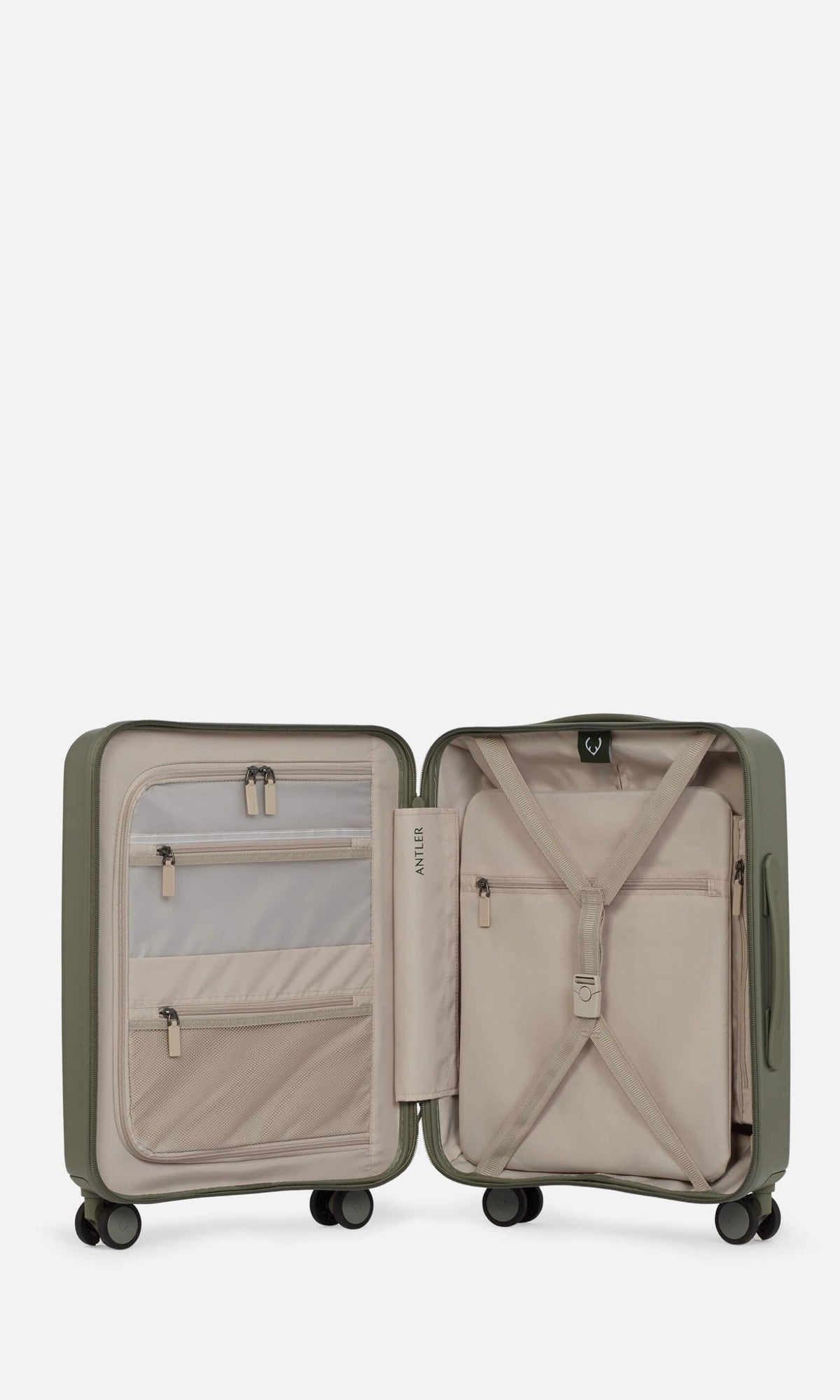 Cabin Suitcase in Field Green - Stamford 2.0