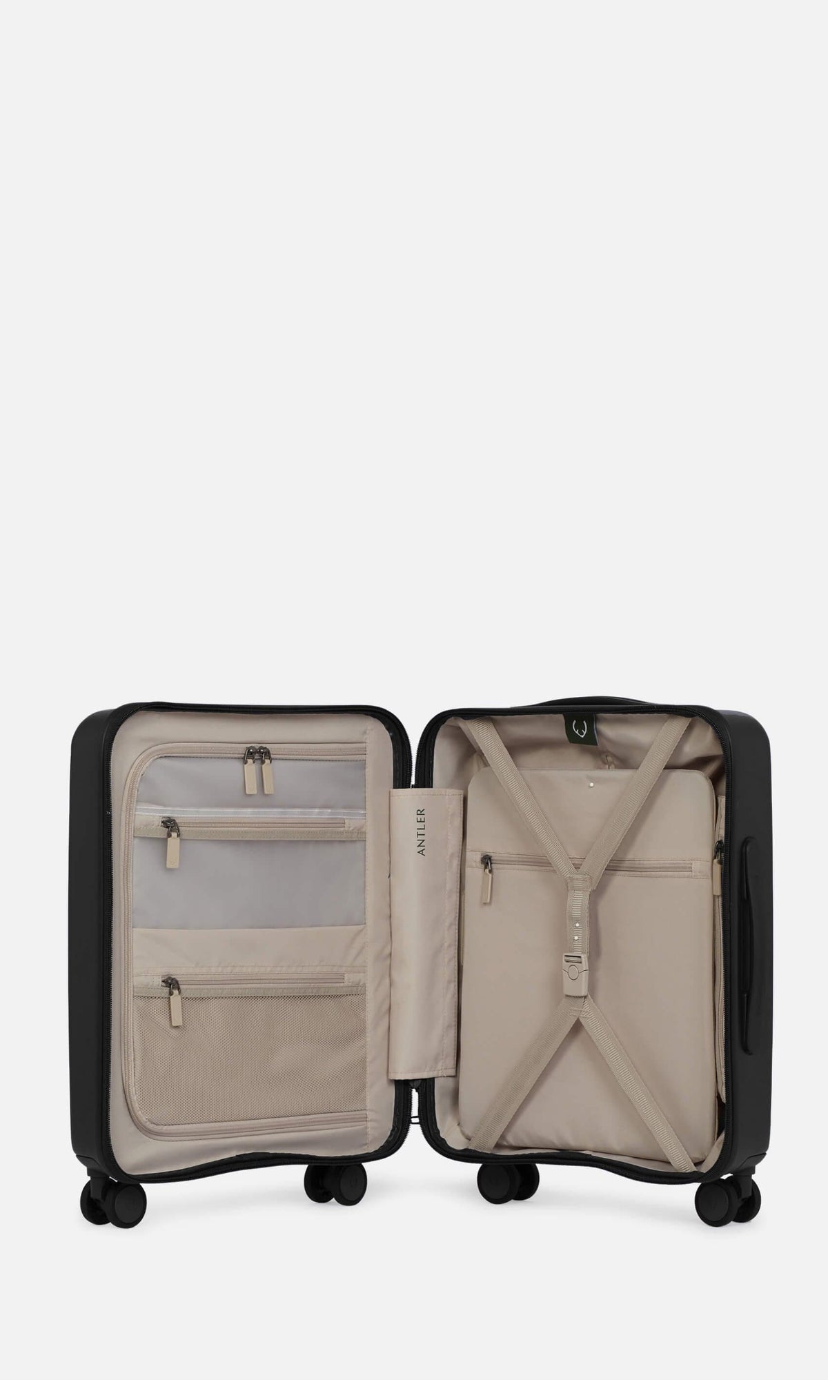 Cabin Suitcase in Midnight Black - Stamford 2.0