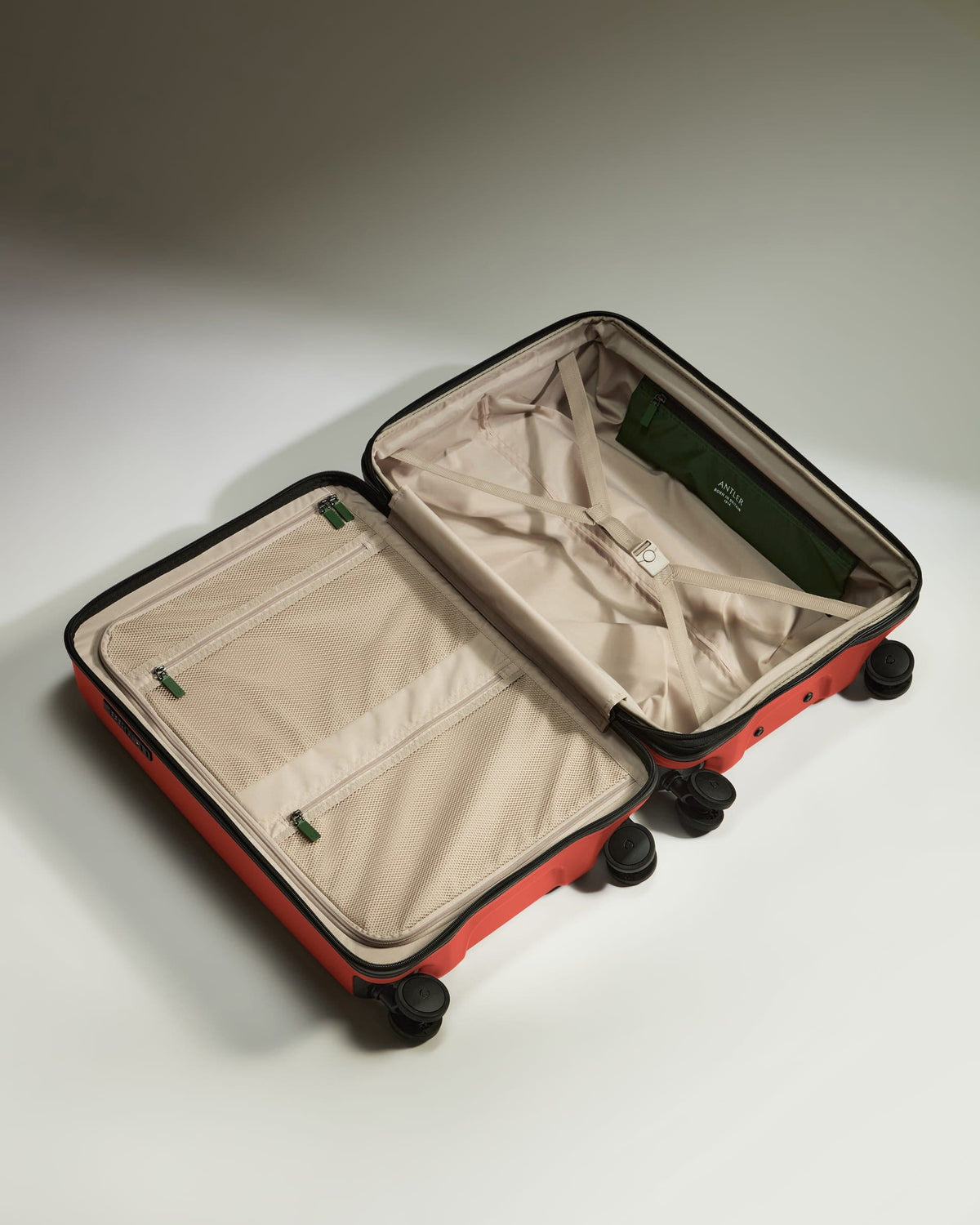 Suitcase Set in Buckthorn Red - Icon Stripe